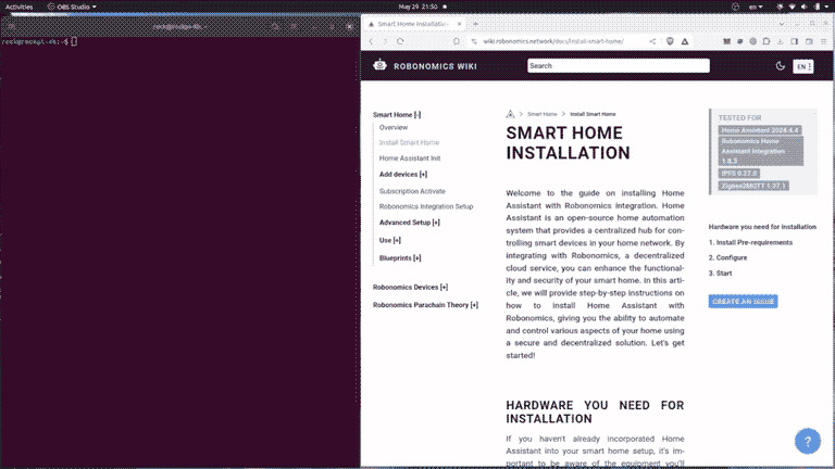 homeassistant interface