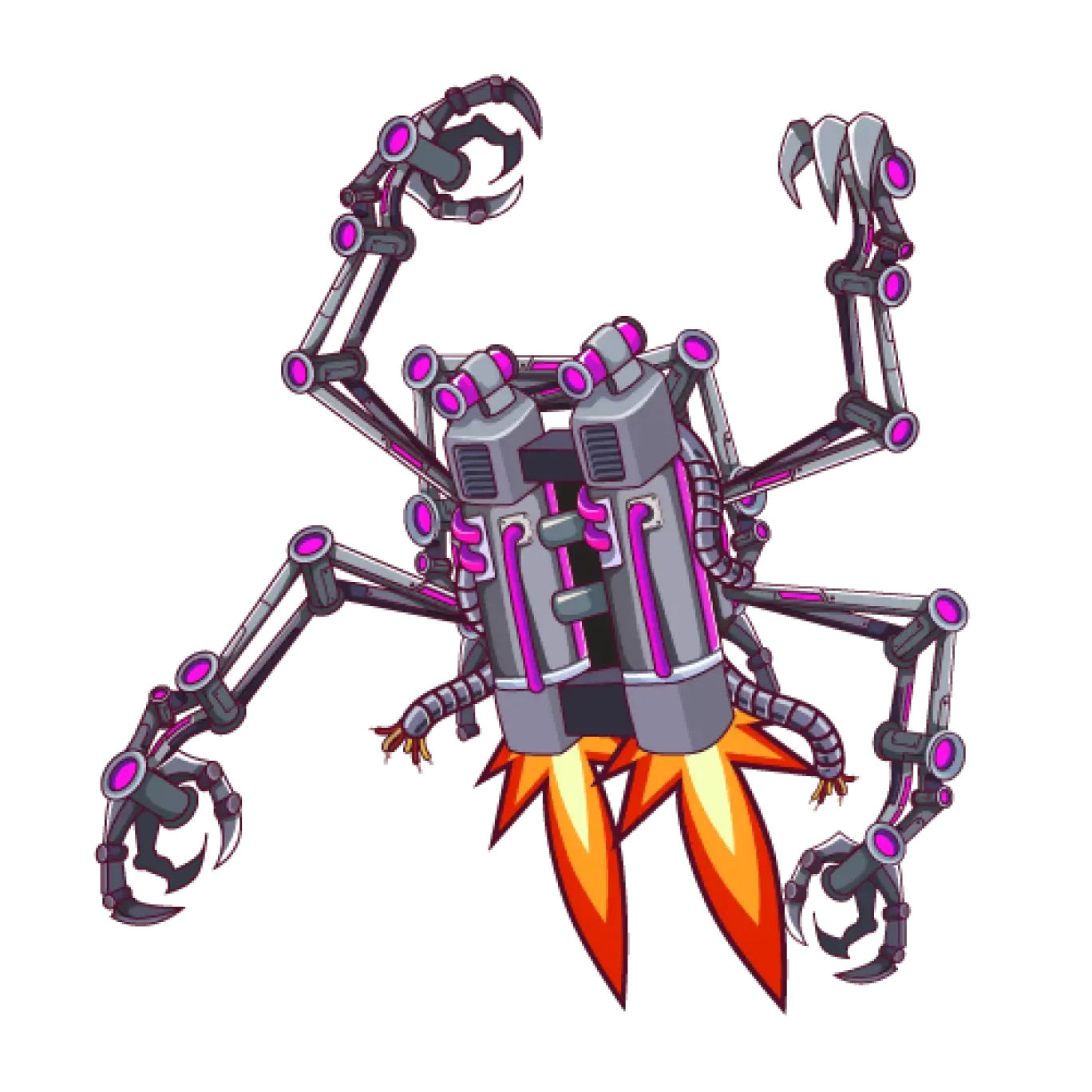 Mecha Arm Jetpack