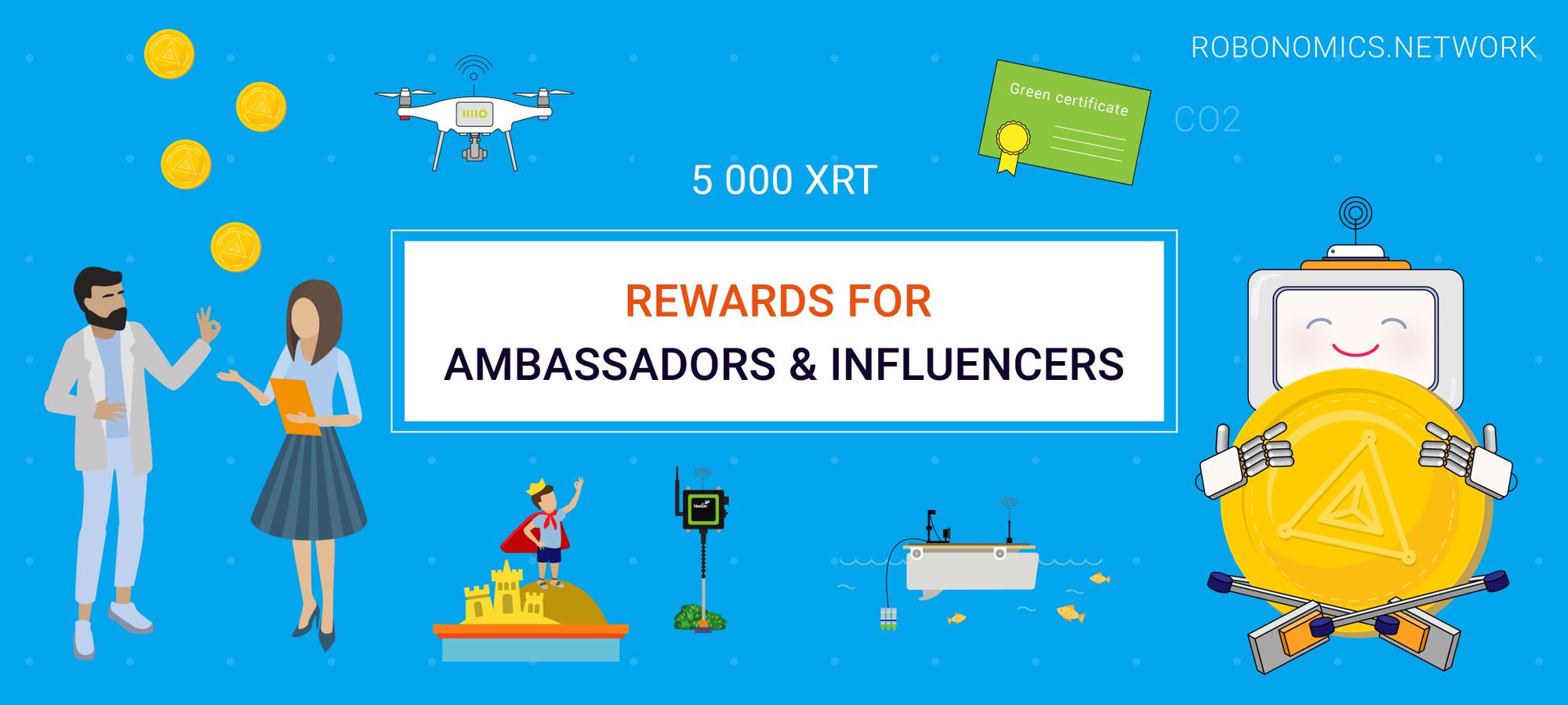Rewards for Ambassadors & Influencers
