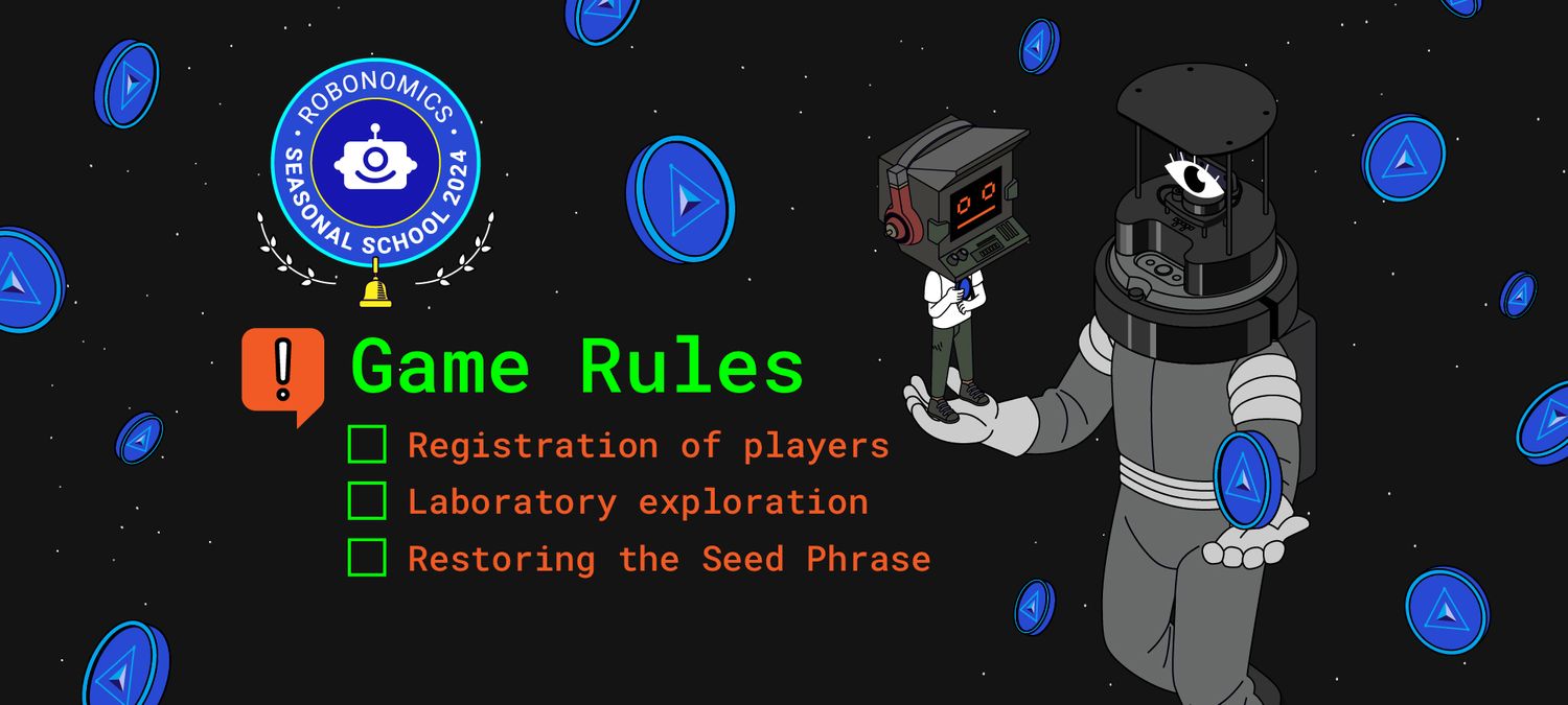 Robonomics School 2024: Game Rules for Hack Johnny's Lab