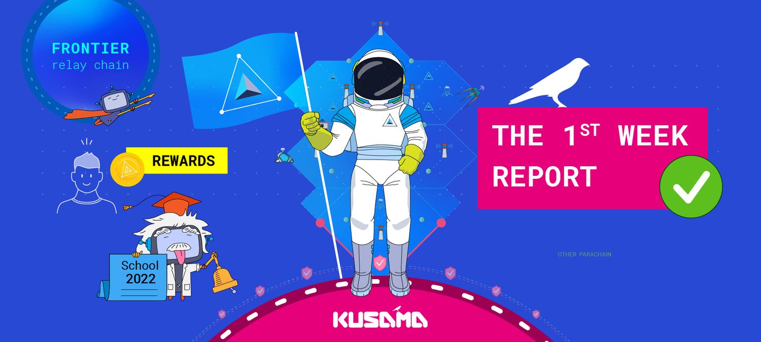 Robonomics parachain on Kusama: first week's report