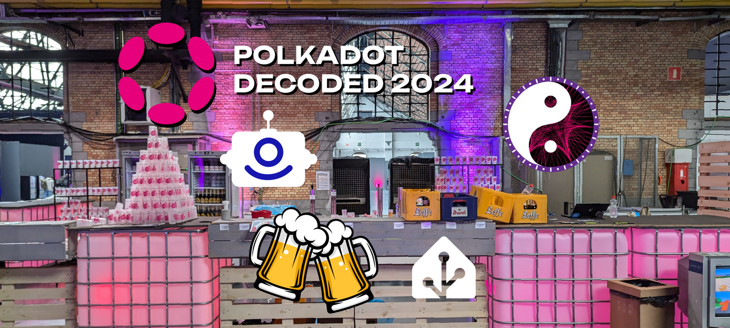 The Experiment With Beer Bar at the Polkadot Decoded 2024