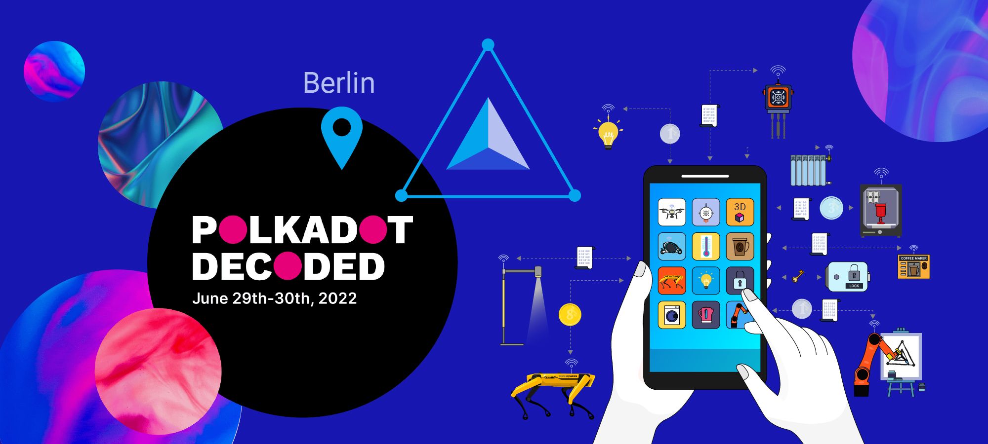 Polkadot Decoded Workshop in Berlin “Kusama Use Cases For Your Home”