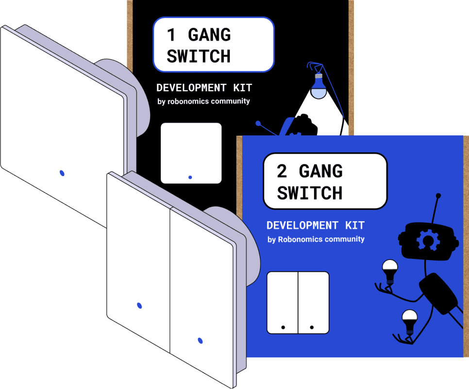 Product 3, 4: 1,2 gang wi-fi Smart Switch